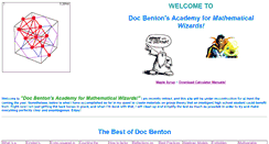 Desktop Screenshot of docbenton.com